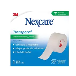 Nexcare Cinta Transparente y Flexible 25 mm