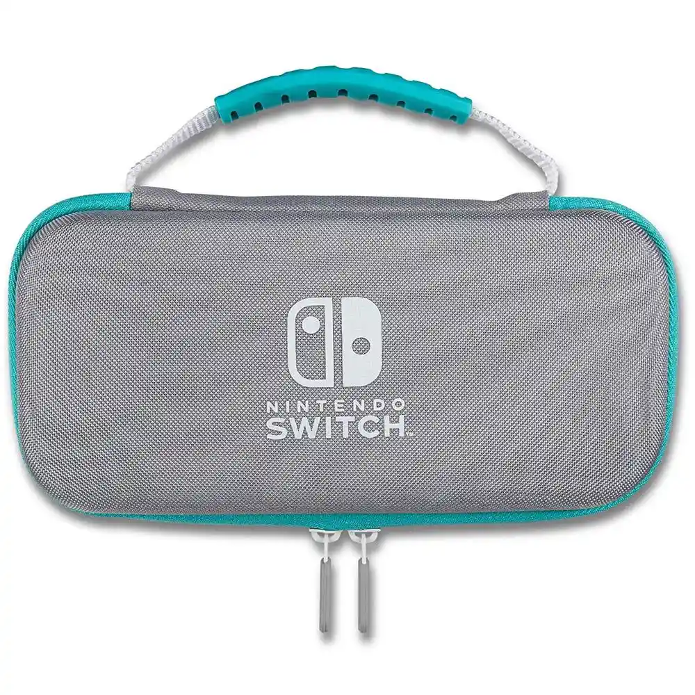 Case Nintendo Switch Lite Protector Gris Turquesa Powera