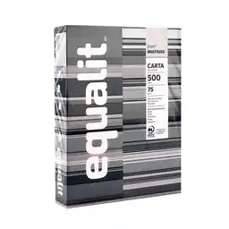 Equalit Resma Carta 500 Hojas