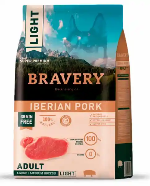 Bravery Alimento Para Perro Light