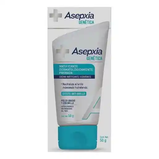 Asepxia Gen Crema Facial Hidratante y Matificante