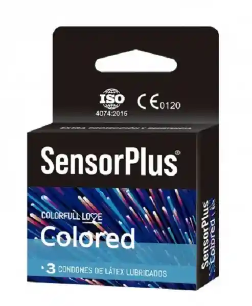 Sensor Preservativo Colored 3U