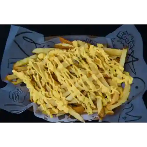 Papas Fritas Mas Salsa Cheddar