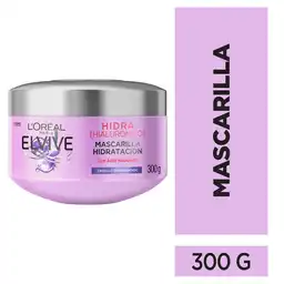 Loreal Paris-Elvive Mascarilla Capilar Hidratación Hidra Hialurónico Cabello Deshidratado