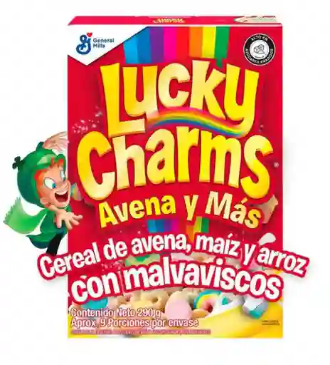 Lucky Charms Cereal con Malvaviscos 