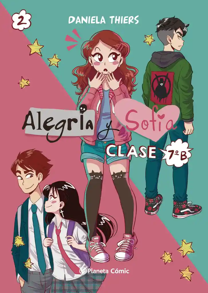 Alegría y Sofía. Clase 7º B