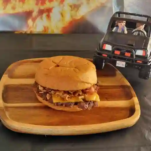 Mr. fusion bbq burguer