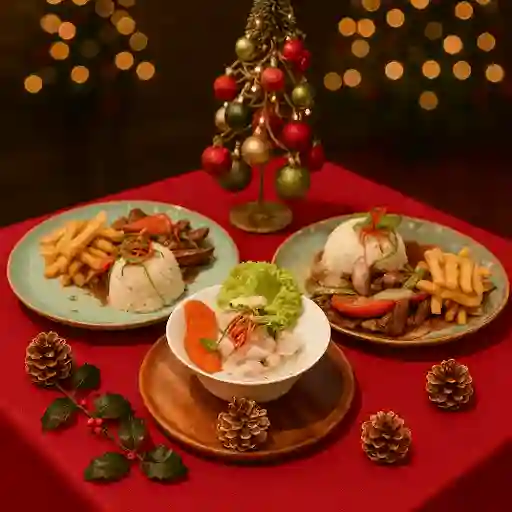 Menú Festive Rocoto