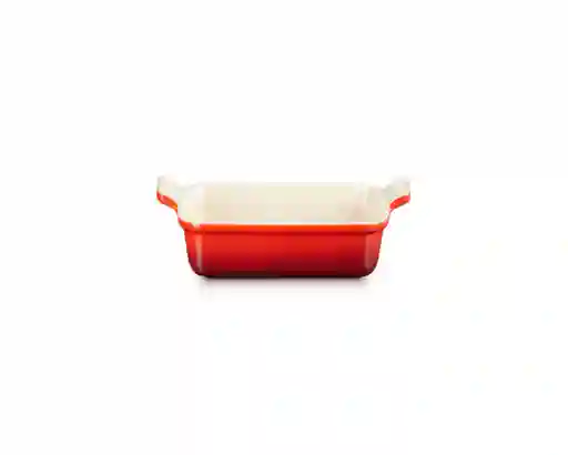 Bandeja Rectangular Heritage Cereza 1.1 L 19 cm Le Creuset