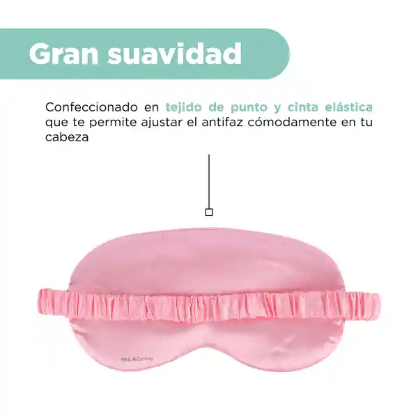 Antifaz Para Dormir Rosa Miniso