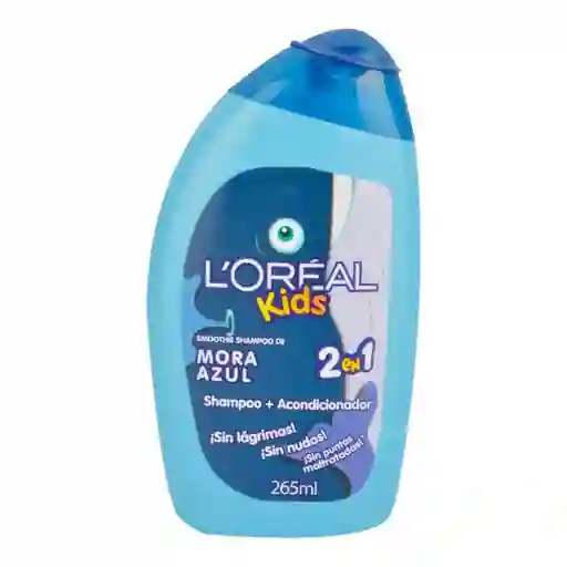 Loreal Paris Shampookids 2 En 1 Mora Azul 265 Ml