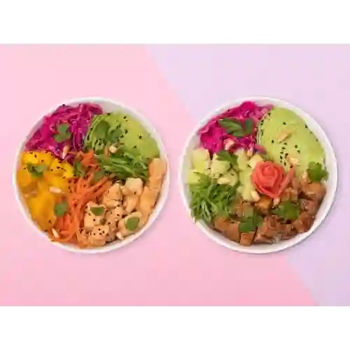 2 Poke Bowls a Elección