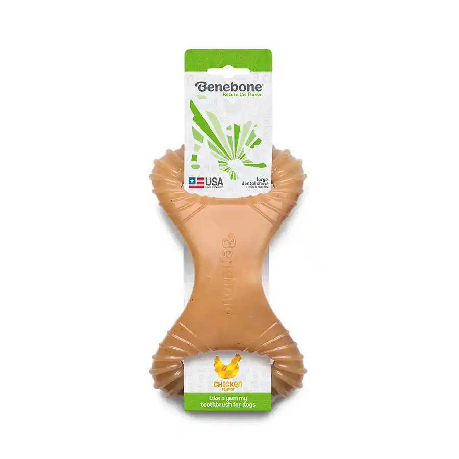 Benebone Juguete Para Perro Dental Chew Pollo M