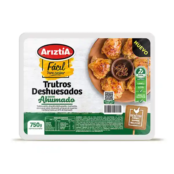 Ariztía Trutro Pollo Deshuesado Ahumado