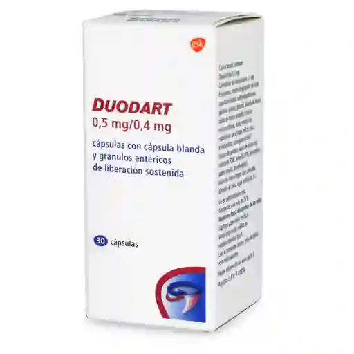 Duodart 0,5 mg/0,4 mg Cap Bl Con Granulos Ent De Lib Sost