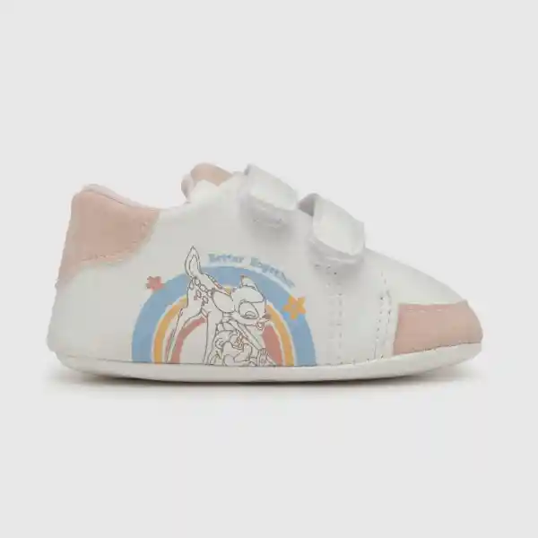 Zapatillas Bambi de Bebé Niña Off White Talla 15 Colloky