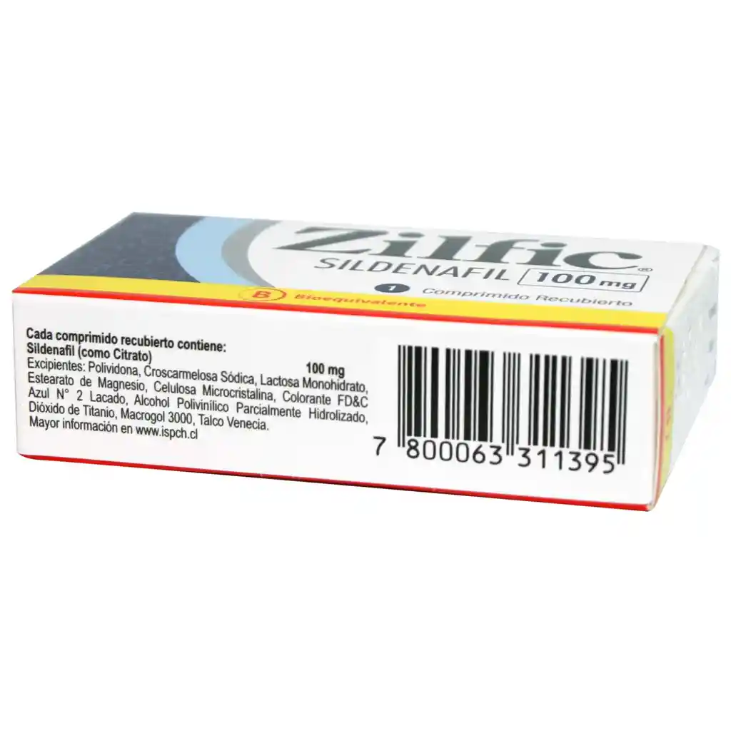 Zilfic Disfuncion Erectil Com.100mg. 1