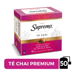 Supremo té Negro Indian Chai Premium