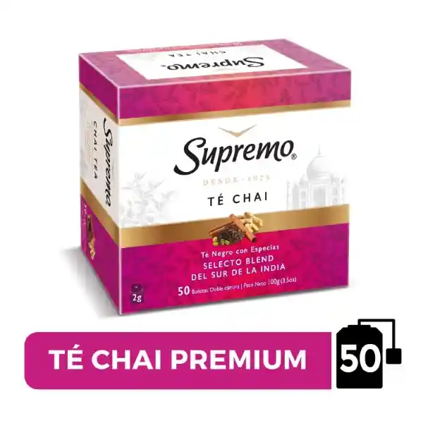 Supremo té Negro Indian Chai Premium