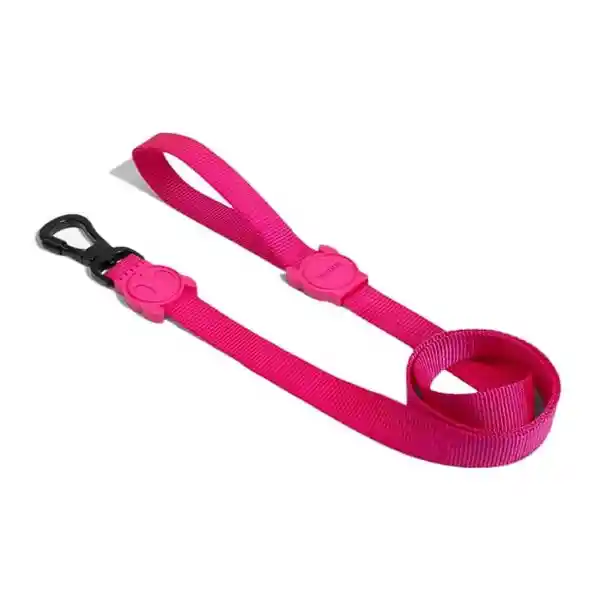 Zeedog Correa Ruff Leash Pink Led- Large