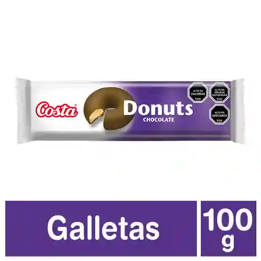 Costa Galletas Donuts Bañadas en Chocolate
