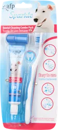 Afp Set Pasta + Cepillo Dental Para Mascota