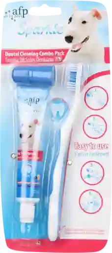 Afp Set Pasta + Cepillo Dental Para Mascota
