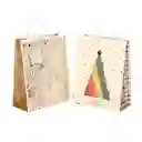Set Bolsa Papel Para Regalo 31 x 15 x 40 cm Casaideas
