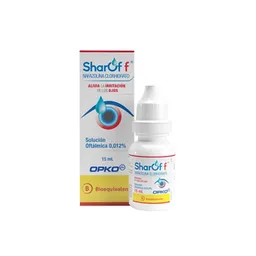 Sharoff Solución Oftálmica (0.012 mg)