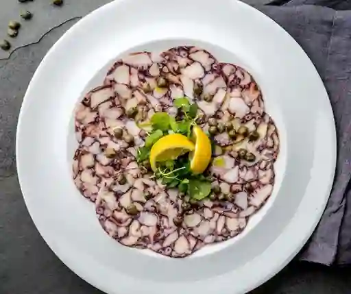 Carpaccio de Pulpo
