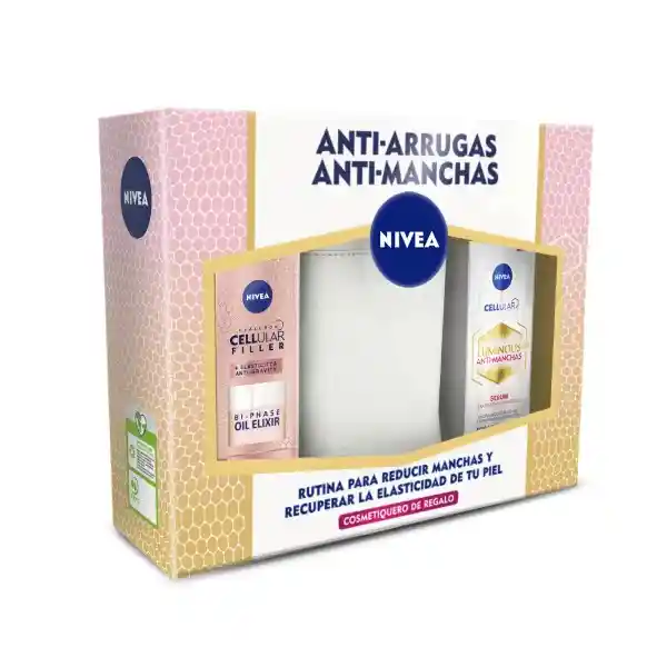 Nivea Kit Hyaluron Cellular Filler Luminous Anti-Manchas