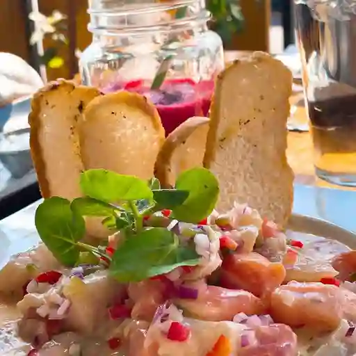 Ceviche atún para compartir