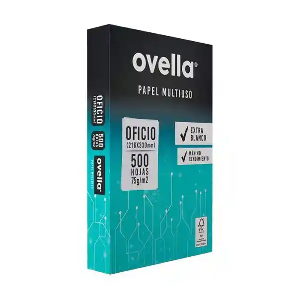 Ovella Papel Multipropósito Oficio 75 g
