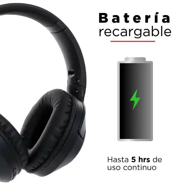 Miniso Audífonos de Diadema Negro