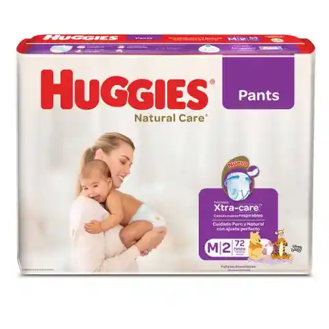 Huggies Pañal Natcare Pants M