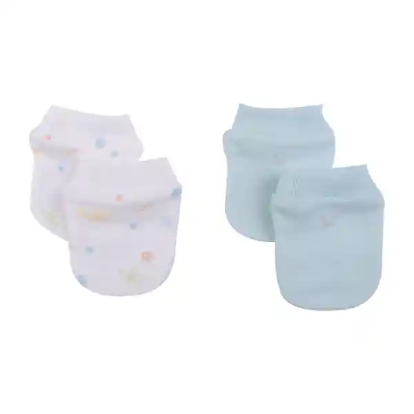 Set Mitones 2 Pzas Bebe Unisex Multicolor Pillin U