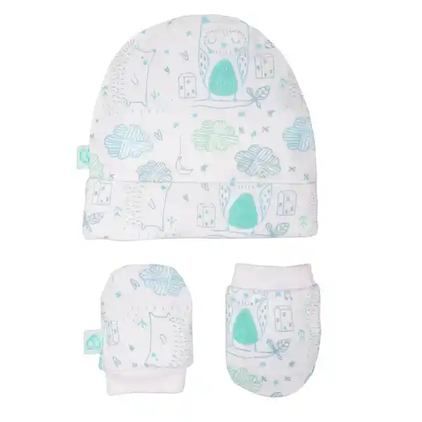 Bambino Set de Gorrito + Mitones