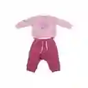 Buzo Bebe Niña Fucsia Pillin 3 M