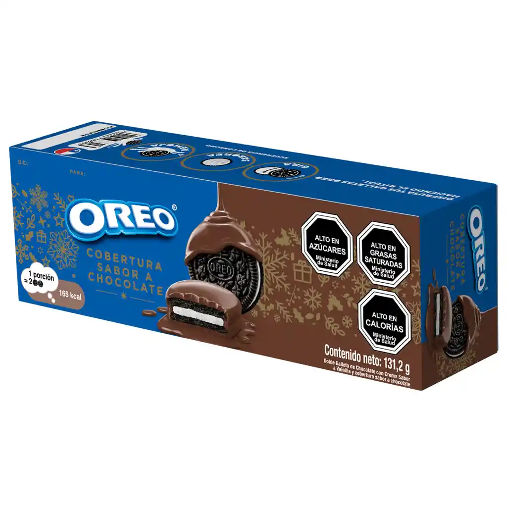 Oreo Galletas Con Cobertura Sabor a Chocolate