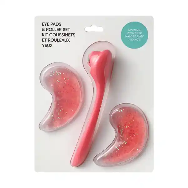 Set de Almohadillas y Rodillos para los Ojos Miniso