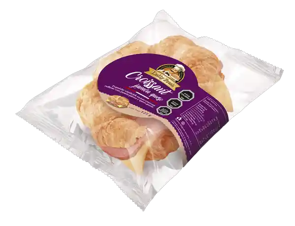 Daily Fresh Croissant Jamón y Queso 