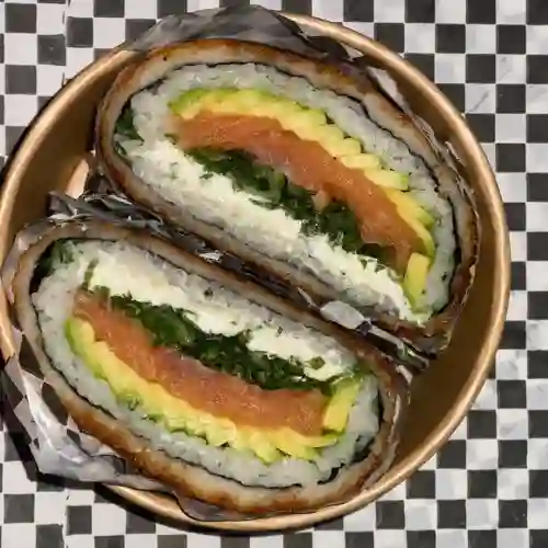 Sushi Burger de Salmon