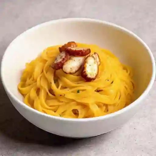 Fetuccine de Pulpo a la Parrilla