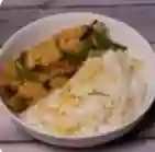 Pollo Mongoliano con Arroz Chaufa