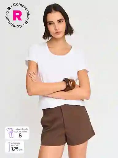 Marquis Polera Round e Blanco M S25