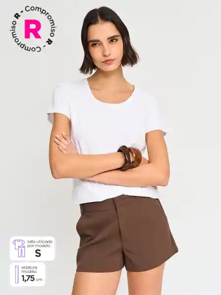 Marquis Polera Round e Blanco M S25