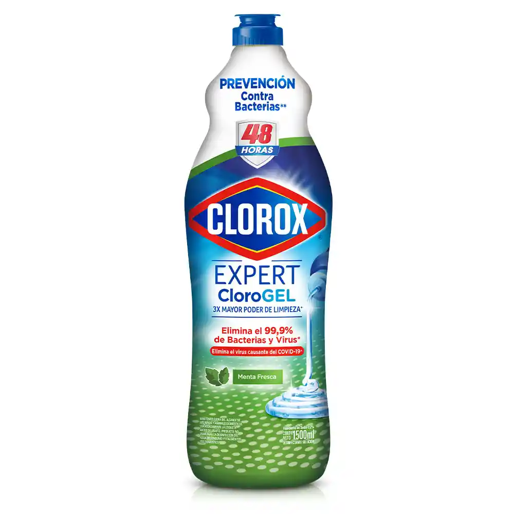 Clorox Cloro en Gel Aroma a Menta Fresca