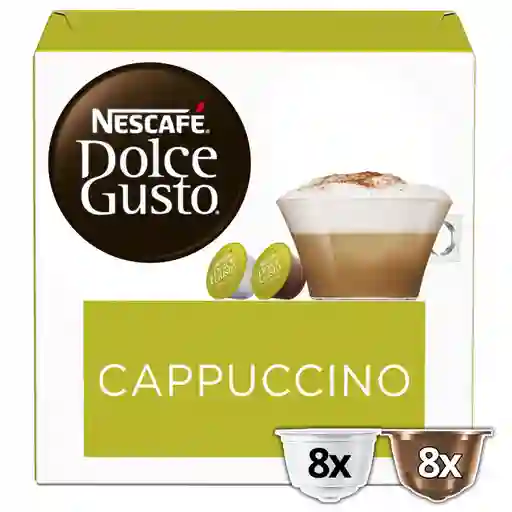 Dolce Gusto Nescafé Café Cappuccino en Cápsulas