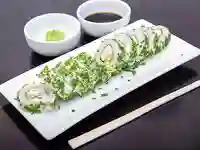 Rolls envueltos en ciboulette