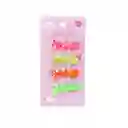 Set Broches Para Cabello Fairy Tale Colores Miniso